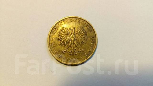 5 злотых 1987 год польша монетка молдавии 25 бани 2011 год сколько стоит