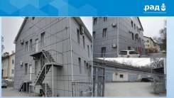 Рассрочка Сбербанк продает административный комплекс. Улица Луначарского 9, р-н Луначарского, 800 кв. м. Дом снаружи