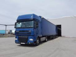 DAF XF 105. Продаю сцепку DAF XF105.460 + полуприцеп штора Schmitz S01, 12 902 куб. см., 20 500 кг.