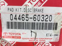 Колодка тормозная. Toyota Land Cruiser Toyota Land Cruiser Prado, TRJ150, GRJ151, GRJ150 Двигатели: 1GRFE, 2TRFE