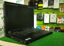 Lenovo ThinkPad T400. 14", 2,4 ГГц, ОЗУ 4096 Мб, диск 640 Гб, WiFi, Bluetooth, аккумулятор на 2 ч.