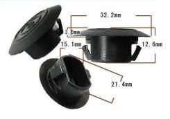 Клипса. Toyota: Corolla, Ipsum, Corolla Verso, Yaris, Noah, Passo Sette, Matrix, Vitz, XA, Soluna Vios, Wish, Rush, Passo, Auris, Corolla Fielder, Vol...