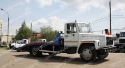ГАЗ 3309. Автоэвакуатор с ломаной платформой, 4 750 куб. см., 4x2