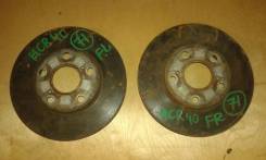 Диск тормозной. Toyota: Nadia, Windom, Scepter, Camry Gracia, Mark II Wagon Qualis, Camry, Previa, Estima, Avensis Verso, Avalon, Tarago, Picnic, Picn...
