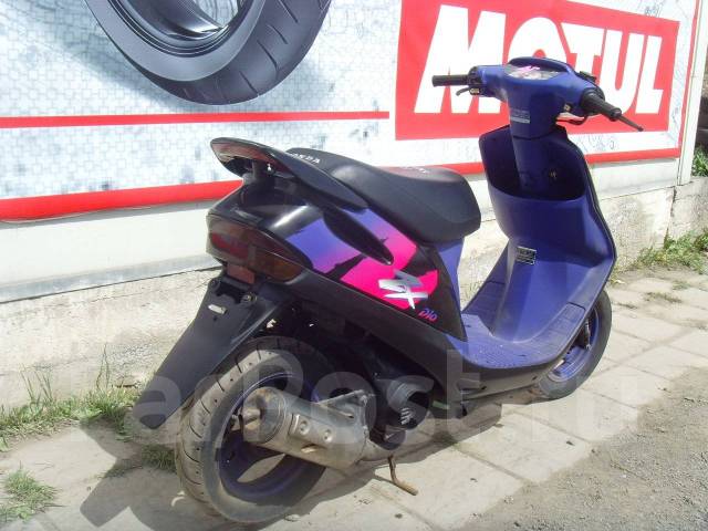 Honda Dio 28zx сине фиолетовый