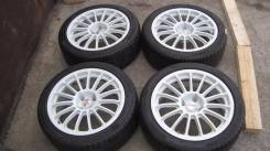 Prodrive Oz racing r17 4x108, 7j, ET17 + резина Pirelli 215x45 r17. 7.0x17" 4x108.00 ET17 ЦО 65,0 мм.