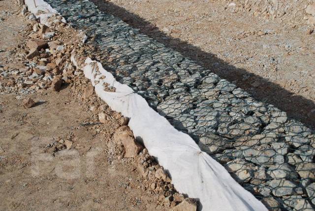 использование геотекстиля