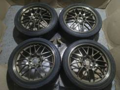 RAYS VOLK RACING. 7.5/8.5x18, 5x114.30, ET42/45