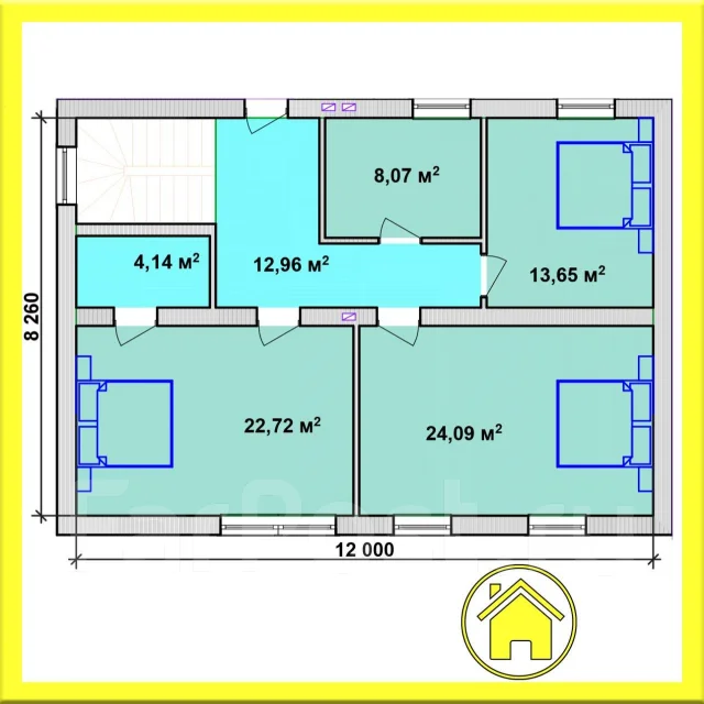 029 Zz AlexArchitekt ������ ������������ ����. 200-300 ��. �., 2 �����, 4 �������, ����� ����