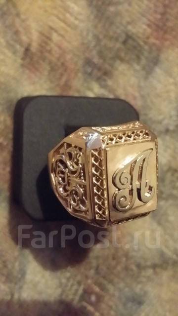 Печатка мужская из золота 585 пр, мужчине, новый, под заказ. Цена: 15 000₽ во Владивостоке