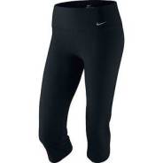 Брендовые Женские Спортивные Капри Nike Dri-fit 472352 010. 44, 46