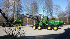 John Deere. Лесозаготовительная техника форвардер, харвестр