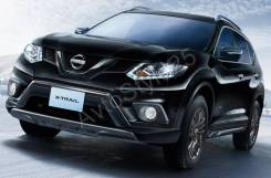 Накладка на бампер. Nissan X-Trail, NHT32, HT32, T32, NT32, HNT32