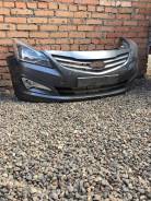 Бампер. Hyundai Solaris