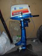 Suzuki. 5,00 л.с., 2-тактный, бензиновый, нога L (508 мм), Год: 2002 год