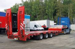 Grunwald. Низкорамный полуприцеп-тяжеловоз Gr-LSt 3 axle, 36 750 кг.