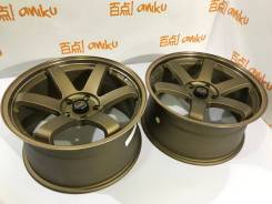 RAYS VOLK RACING. 8.5/9.5x18, 5x114.30, ET35/30, ЦО 73,1 мм.