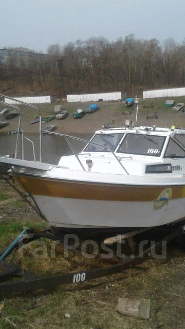 Yamaha Fish 24. 1990 ���, ����� 7,5��., ��������� ���������, 200��.�., ������ ����
