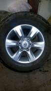 Продам литье с летней резиной на Toyota Prado 265/65R17 износ 10%. x17"