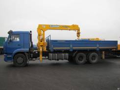 Soosan SCS736LII. КМУ Камаз 65115-773094-42 + верх. упр. + борт сталь, 6 700 куб. см., 7 000 кг.