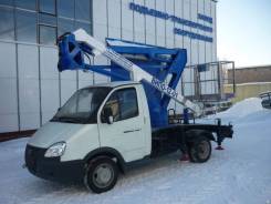 Випо-12-01. Автогидроподъемник ВИПО-12-01 на шасси ГАЗ-3302, 100 куб. см., 12 м.