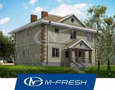 M-fresh Everest (Проект дома с 5 спальнями и террасой! Посмотрите! ). 200-300 кв. м., 2 этажа, 6 комнат, бетон