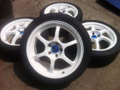 Black Racing. 7.5x18", 5x114.30, ET45