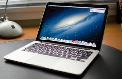 Apple Macbook Pro 13 Retina. 13.3", 2,9 ГГц, ОЗУ 8192 МБ и больше, диск 512 Гб, WiFi, Bluetooth, аккумулятор на 3 ч.