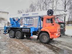 Камаз 43118 Сайгак. Автогидроподъемник Камаз 43118 (6х6), 11 760 куб. см., 28 м.