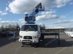 Hyundai HD78. Автогидроподъемник (4х2), 3 907 куб. см., 28 м.