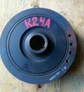 Шкив коленвала. Honda: CR-V, Edix, Stream, Accord, Stepwgn Двигатели: K20A, K24A