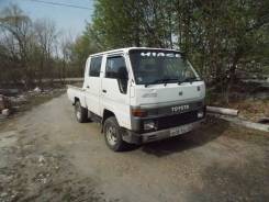 Toyota Hiace. Тoyota Hiace 4wd, 2 500 куб. см., 1 000 кг.