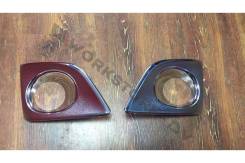 Ободок противотуманной фары. Toyota Premio, NZT260, ZRT260, ZRT261, ZRT265 Двигатели: 3ZRFAE, 2ZRFE, 1NZFE, 2ZRFAE