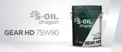 Dragon. Вязкость 75W-90, полусинтетическое