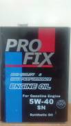 Pro Fix. Вязкость 5W-40, синтетическое
