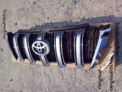 Решетка радиатора. Toyota Land Cruiser Prado, GDJ150L, GDJ150W, GRJ150, GRJ150L, GRJ150W, KDJ150L, TRJ150, TRJ150W Двигатели: 1GDFTV, 1GRFE, 1KDFTV, 2...