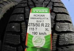 Nokian Hakkapeliitta 7 SUV. Зимние, шипованные, 2016 год, без износа, 4 шт. Под заказ