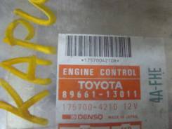 Блок управления двс. Toyota Sprinter Carib, AE95 Двигатель 4AFHE