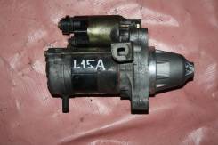 Стартер. Honda: Fit Aria, Freed Spike, Mobilio Spike, Mobilio, Airwave, Freed, Fit, Partner, Fit Shuttle Двигатель L15A