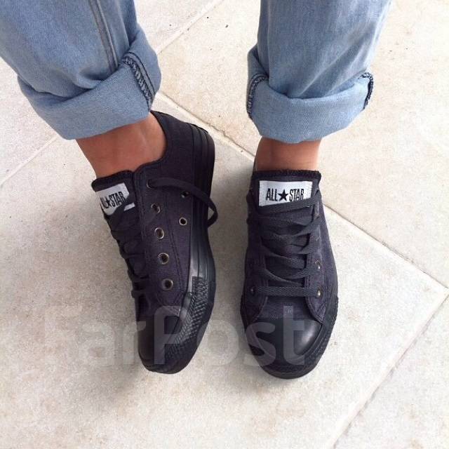 От SvetochkaI_ Кеды Converse, черные с черной подошвой, 38, 39, 42 ...