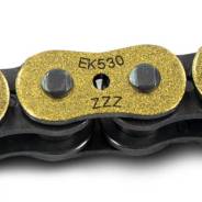 Замок цепи EK 530ZZZ, QX-Ring, заклепка, золото металлик