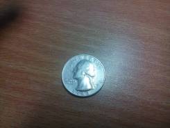 Продам монету США Liberty Quarter Dollar 1983 года, Перевертыш.