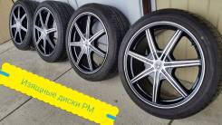 225-45-18 Goodyear, диски PM, в наличии. 8.0x18 5x114.30 ET45 ЦО 73,1 мм.