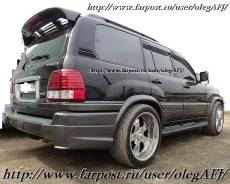 Клык бампера. Toyota Land Cruiser Cygnus, UZJ100W Toyota Land Cruiser, HDJ101, HDJ101K, HZJ105, UZJ100L, UZJ100, J100, HDJ100L, FZJ100, UZJ100W, FZJ10...