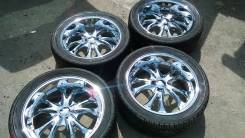 Aluchrome. 9.5x22, 5x114.30, 5x120.00, ET35, ЦО 73,1 мм.