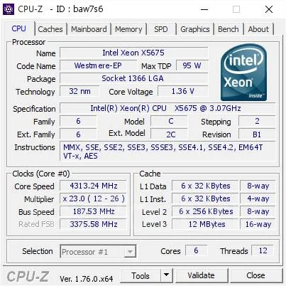 Intel Xeon X5675 ����