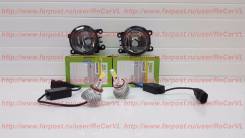 Туманки Valeo на Honda, с Led лампами. Honda: Accord, CR-V, Pilot, Crosstour, Fit