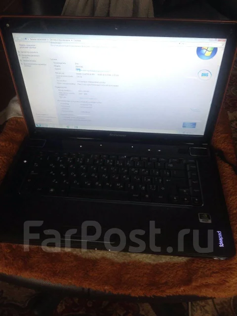 Lenovo IdeaPad Y550p. 15.6", 2,1����, ��� 3072 ��, ���� 300���, WiFi: 1, Bluetooth: 1, ����������� �� 1��. ����