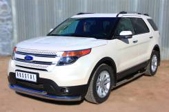 Накладка на порог. Ford Explorer, U502. Под заказ