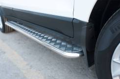 Пороги труба с листом Ford Ecosport 2014- (d42). Отправка по Миру!. Ford EcoSport. Под заказ